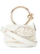 Benedetta Bruzziches Plaque-embellished Tote - White