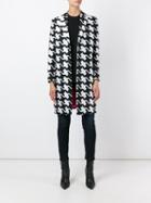 Dsquared2 Geometric Print Tailored Coat