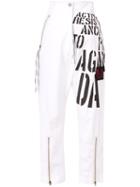 Vivienne Westwood Anglomania Denarious Zipper Trousers