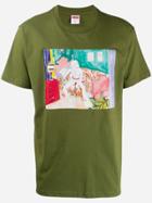 Supreme Bedroom Print T-shirt - Green