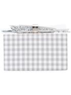 Edie Parker Plaid Box Clutch - Grey