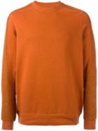 Maharishi Crew Neck Sweatshirt, Men's, Size: Large, Yellow/orange, Cotton