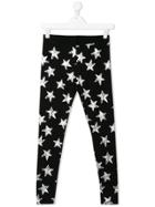 Stella Mccartney Kids Star Print Leggings - Black