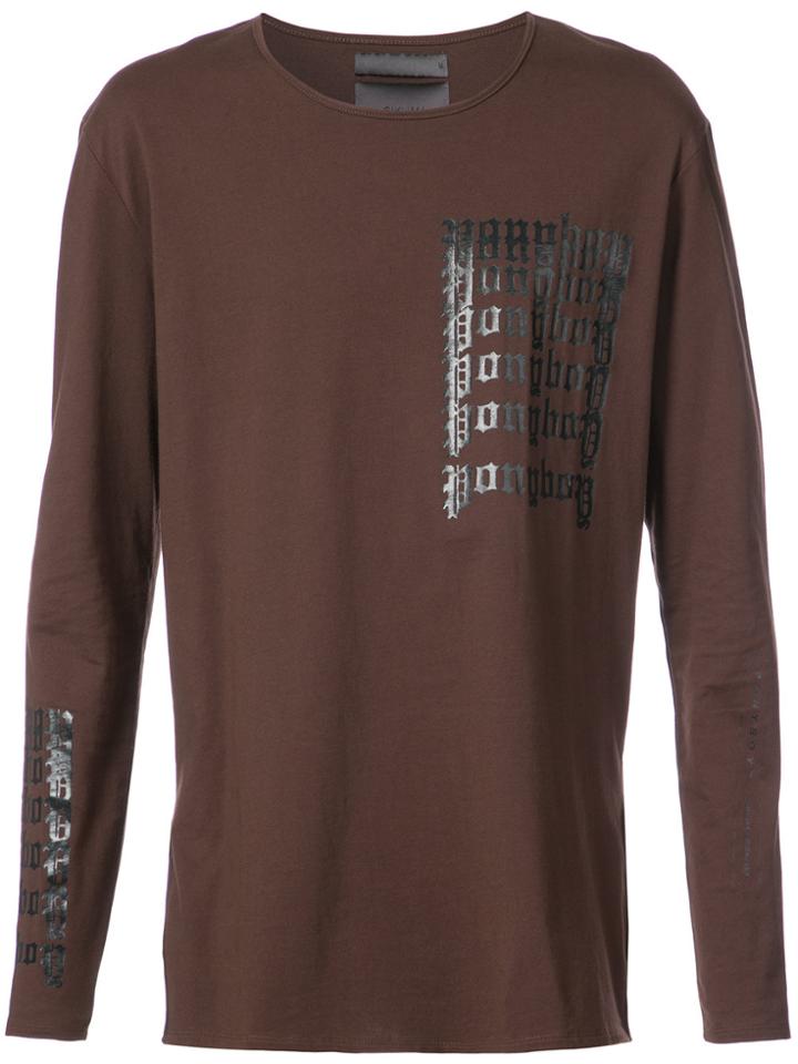 Siki Im Ponyboy Long Sleeved Top - Brown