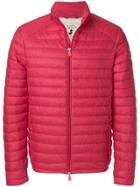Save The Duck Round Neck Padded Jacket - Red