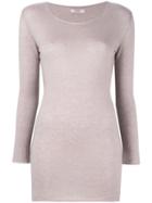Liska - Round Neck Jumper - Women - Silk/cashmere - M, Nude/neutrals, Silk/cashmere