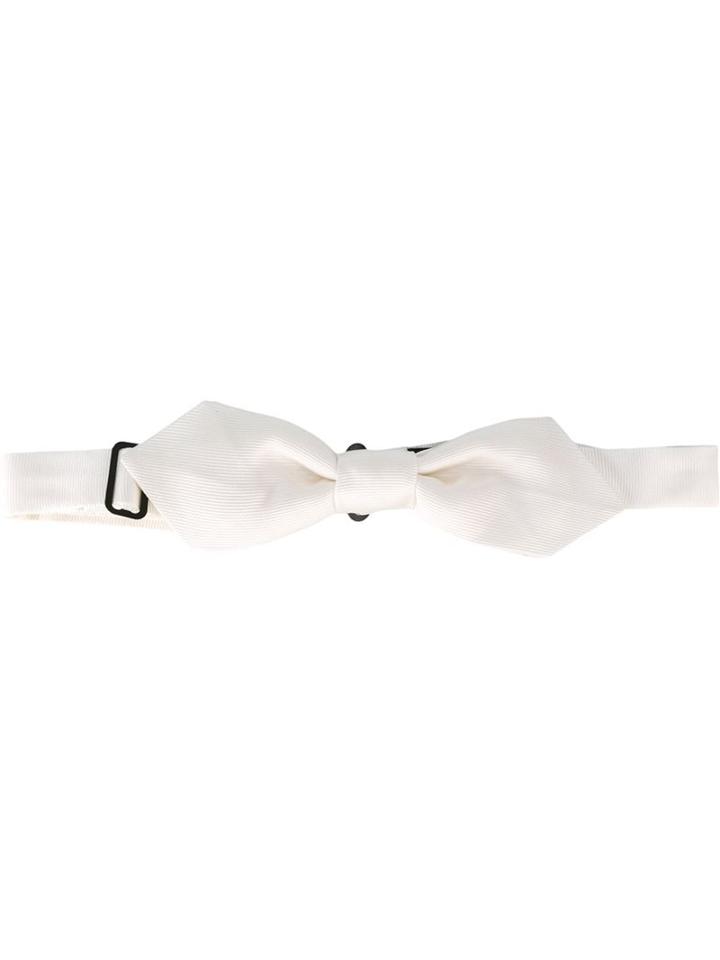 Dolce & Gabbana Striped Bow Tie