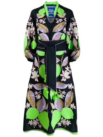 Yuliya Magdych Lemons Dress - Blue