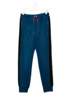 Diesel Kids Denim Effect Track Pants - Blue