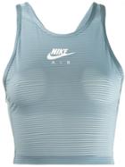 Nike Ribbed Sports Vest - Grey