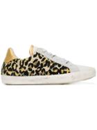 Zadig & Voltaire Leopard Print Sneakers - White