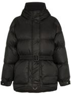 Ienki Ienki Michelin Belted Feather Down Puffer Jacket - Black