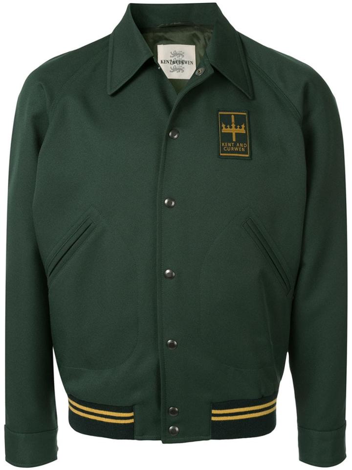 Kent & Curwen Roberts Reversible Raglan Blouson - Green