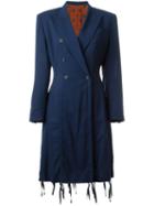 Jean Paul Gaultier Vintage 'adam Et Eve Rastas D'aujoud' Hui' Coat, Women's, Size: 40, Blue