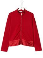 Moncler Kids Teen Zipped Jacket - Red