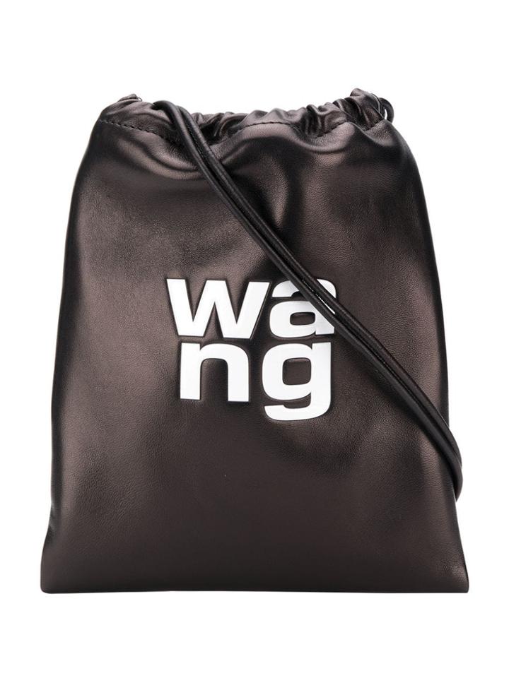 Alexander Wang Debossed Logo Drawcord Dustbag - Black