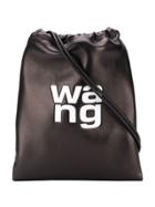 Alexander Wang Debossed Logo Drawcord Dustbag - Black
