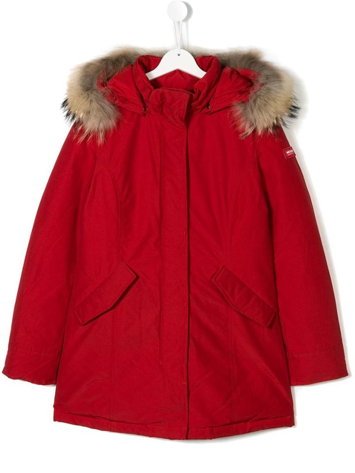 Woolrich Kids Woolrich Kids Wkcs1973cn03 Rfk Rosso - Red
