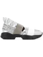 Emilio Pucci City Up Slip-on Sneakers - Metallic