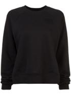 Proenza Schouler Shrunken Sweatshirt W Slits-sweatshirt Jersey - Black