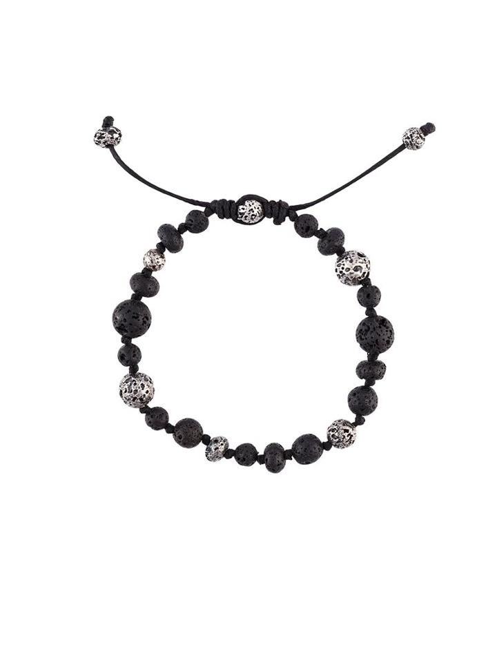 M. Cohen 'lava Stone' Beaded Bracelet