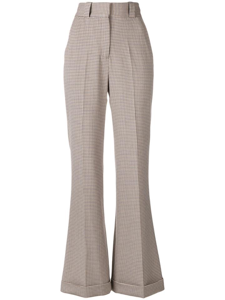 See By Chloé Flared Leg Trousers - Multicolour