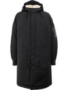 Juun.j Hooded Parka Coat - Black