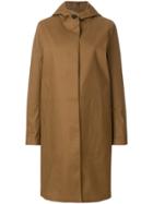 Mackintosh Vintage Hooded Raincoat - Brown