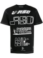 United Standard Asd Print T-shirt - Black