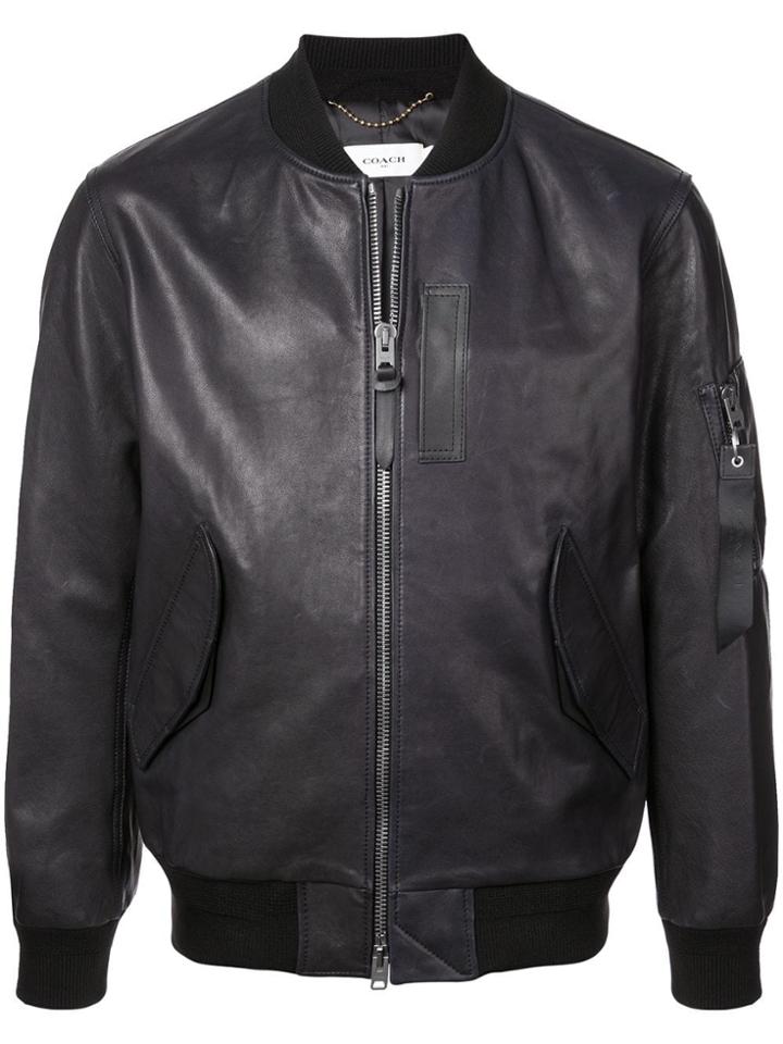 Coach Ma-1 Jacket - Black