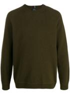 Ps Paul Smith Cable Knit Jumper - Green