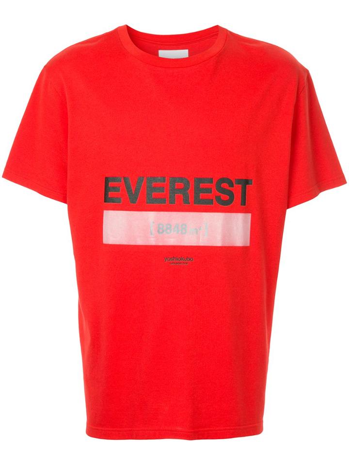 Yoshiokubo Everest T-shirt - Red