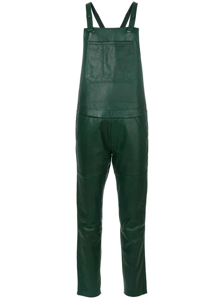Zadig & Voltaire Loose Fit Overalls - Green