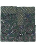 Yoshiokubo Dry Leaf Scarf - Green