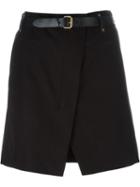 Isabel Marant 'handy' Skirt, Women's, Size: 36, Black, Cotton/linen/flax