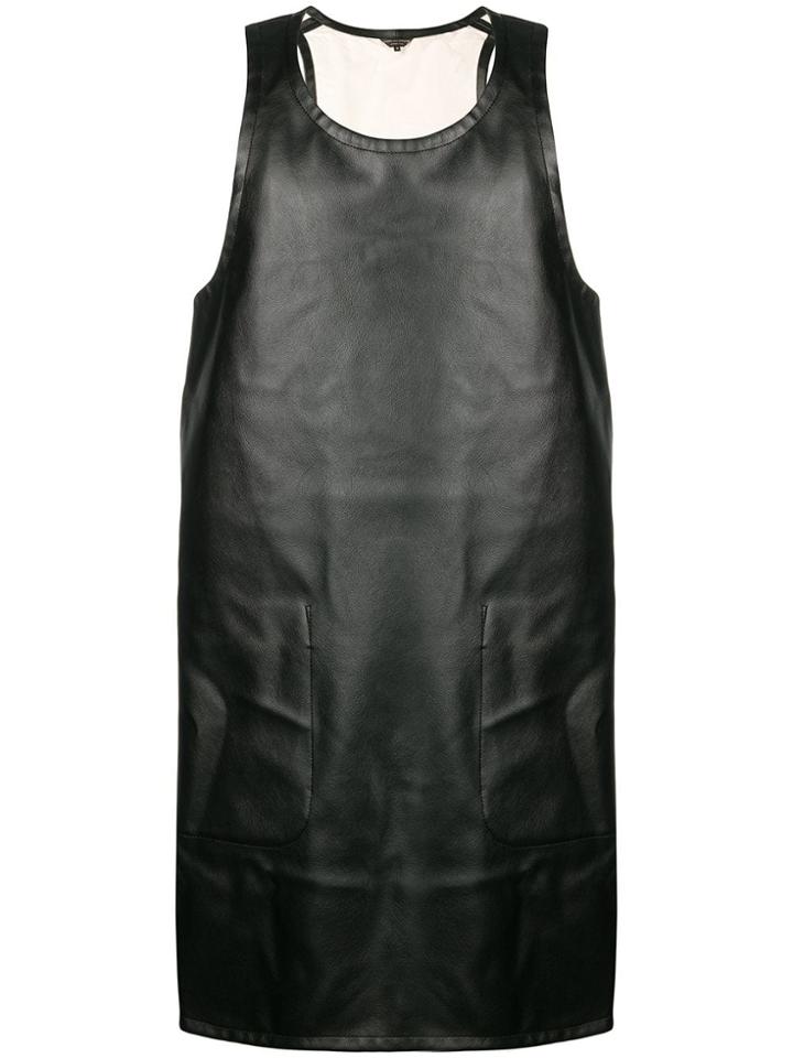 Comme Des Garçons Homme Plus Cut-away Apron Layer - Black