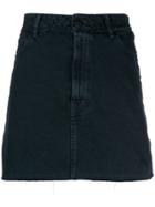 Iro Shift Cropped Skirt - Grey
