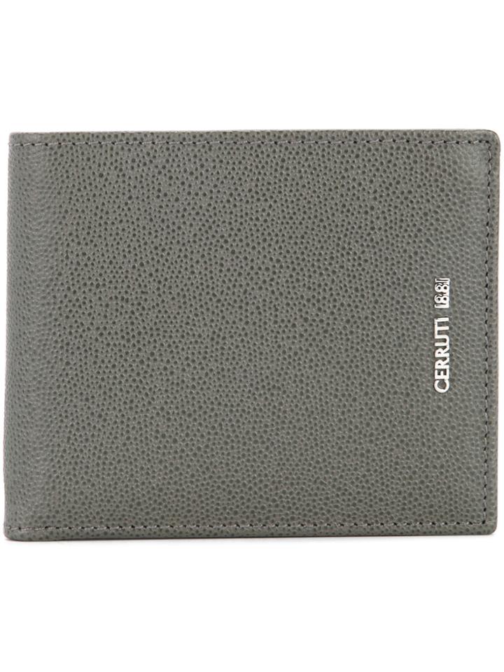 Cerruti 1881 Pebbled Logo Wallet - Grey