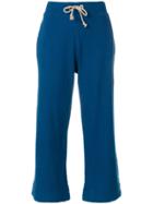 Champion Cropped Flared Jeans - Blue
