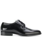 Saint Laurent Montaigne 25 Derby Shoes - Black
