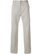 A.p.c. Regular Striped Trousers - Grey