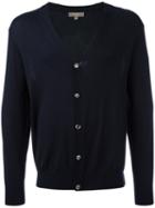 N.peal Button Up Cardigan, Men's, Size: Medium, Blue, Cashmere/silk