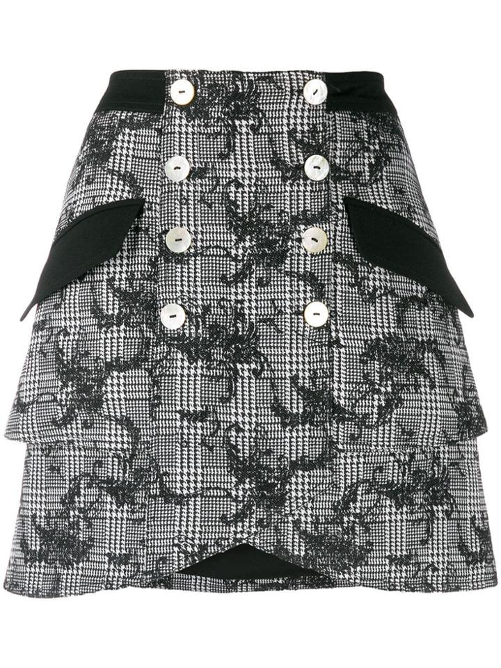 Three Floor Superior Skirt - Black