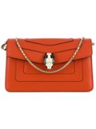 Bulgari - Mini Leather Tote Bag - Women - Leather - One Size, Yellow/orange, Leather