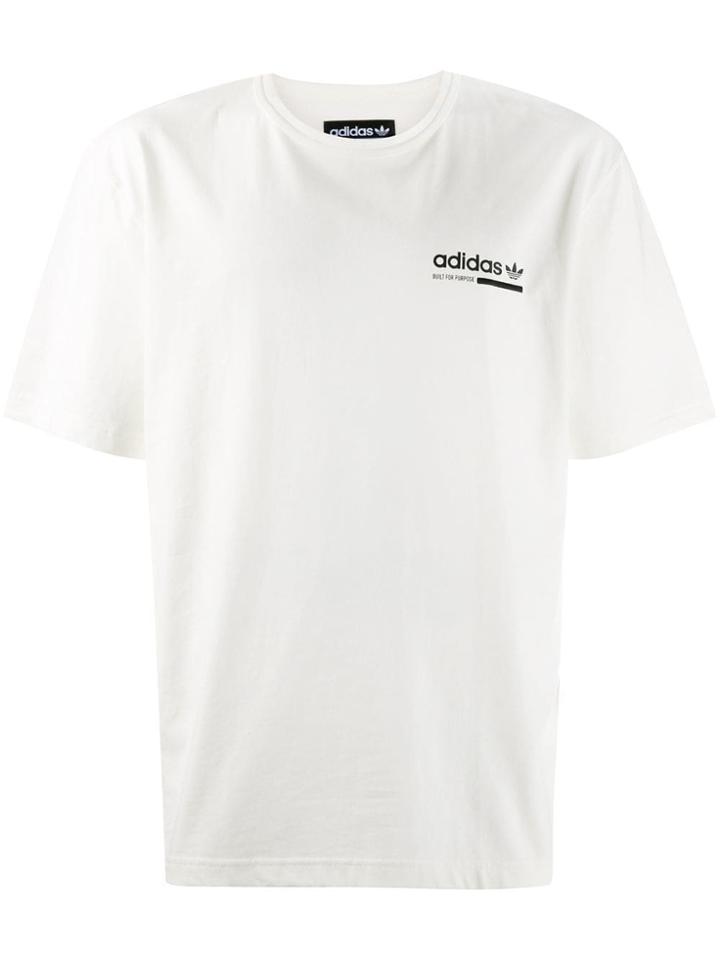 Adidas Printed Logo T-shirt - Neutrals