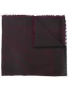 Versace Medusa & Greca Scarf, Men's, Pink/purple, Silk/viscose/wool