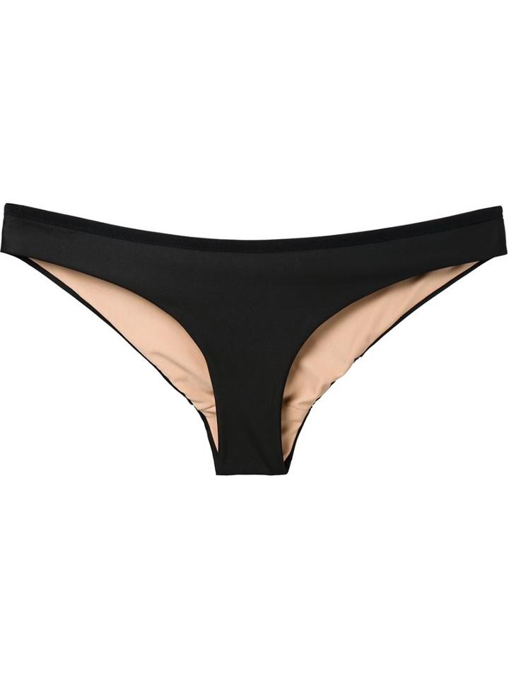 Fleur Du Mal Lace-up Back Bikini Bottom