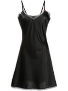 Morgan Lane Sienna Slip Dress - Black
