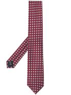 Ermenegildo Zegna Floral Embroidered Tie
