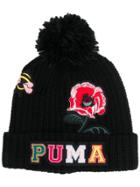 Puma Embroidered Patches Beanie - Black